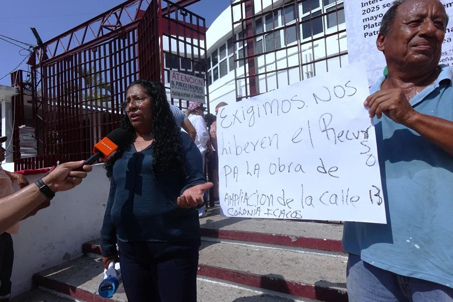 La protesta que exhibió a Abelina López Alcaldesa de Acapulco
