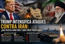 Estados Unidos e Irán intensifican sus ataques mientras crece la tensión en el estrecho de Ormuz. El conflicto amenaza al comercio y al mercado energético.
