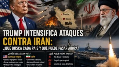 Estados Unidos e Irán intensifican sus ataques mientras crece la tensión en el estrecho de Ormuz. El conflicto amenaza al comercio y al mercado energético.