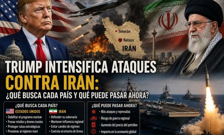 Estados Unidos e Irán intensifican sus ataques mientras crece la tensión en el estrecho de Ormuz. El conflicto amenaza al comercio y al mercado energético.