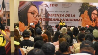 Esthela Damián encabezó una asamblea ciudadana en Chilpancingo con miles de participantes y llamó a fortalecer la organización social en Guerrero.