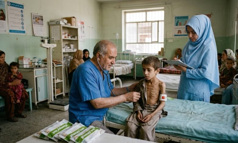 Un millón de niños en Afganistán enfrenta desnutrición severa y riesgo de muerte. Unicef pide actuar con urgencia ante la crisis.