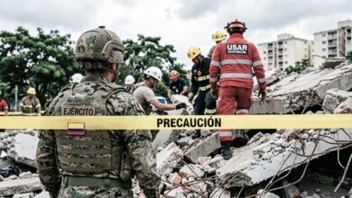 Terremoto de magnitud 7.4 sacude Colombia: 132 muertos y más de 570 heridos. Rescatistas buscan sobrevivientes entre escombros en Cali y Pereira.