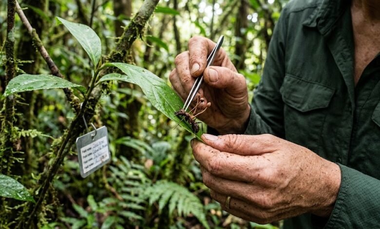 Investigadores descubrieron en México seis hongos zombis capaces de alterar el comportamiento de hormigas y aprovechar sus cuerpos para reproducirse.