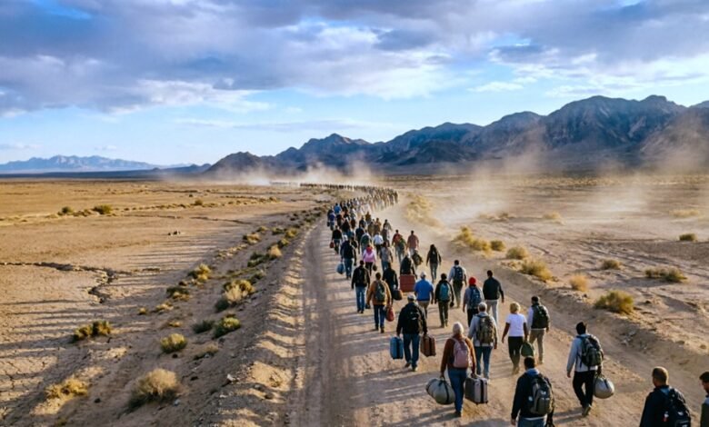 Sueño Americano. Cadenas, abusos y amenazas de deportación a África. La cruda realidad del migrante en EUA: ¿Vale la pena arriesgar la vida y la familia por bienes materiales que no podrás llevar a la tumba?