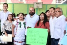 La gestora social Rosario Merlín García ha acompañado la implementación de sistemas de cosecha de agua de lluvia en escuelas públicas de Acapulco, en coordinación con Fonatur y con el respaldo del maestro Ricardo Salinas Méndez.