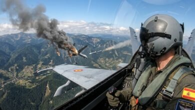 Un F-18 español de la OTAN derribó un dron que entró en el espacio aéreo de Rumanía. La Alianza investiga su posible origen ruso.