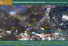 El SMN pronostica lluvias muy fuertes en Guerrero por la onda tropical 24. Autoridades alertan por deslaves, inundaciones y crecida de ríos.