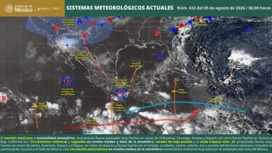 El SMN pronostica lluvias muy fuertes en Guerrero por la onda tropical 24. Autoridades alertan por deslaves, inundaciones y crecida de ríos.