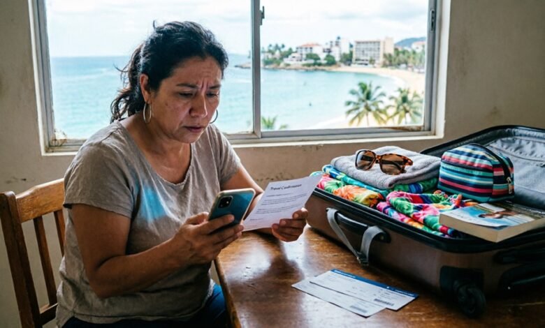 Sara perdió 23,970 pesos por un supuesto viaje a Acapulco. El hotel confirmó que la reservación nunca existió. Así operan los montaviajes.