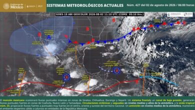 El SMN pronostica lluvias muy fuertes para Guerrero este domingo. Autoridades llaman a mantenerse informados y preparados, sin caer en alarmismo