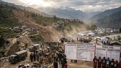 Las inundaciones en Nepal dejan más de 1,010 muertos. Autoridades buscan a 4,000 desaparecidos, incluidos 590 extranjeros, en una carrera contra el tiempo.